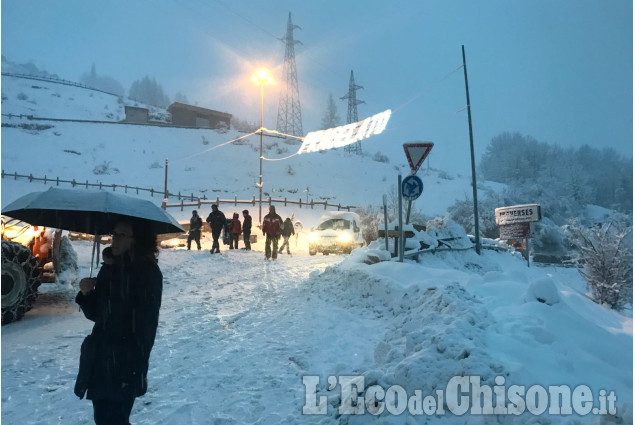 Sestriere: la nevicata per immagini da domenica 7 a martedì 9 gennaio