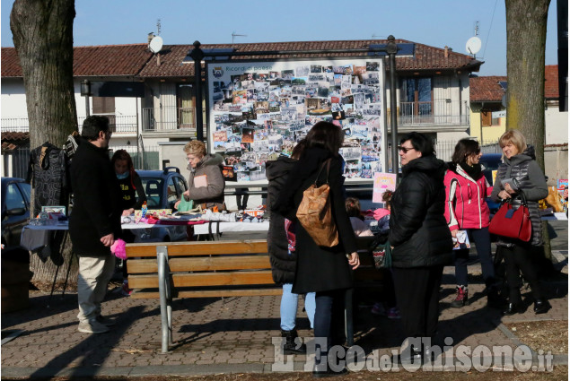 Osasio: mercatino solidale e flash-mob