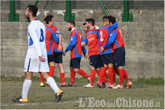 Calcio Prima categoria: derby palpitante a Perosa