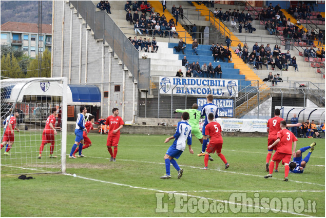 Calcio: Pinerolo al tappeto contro l’Alpignano, situazione difficile