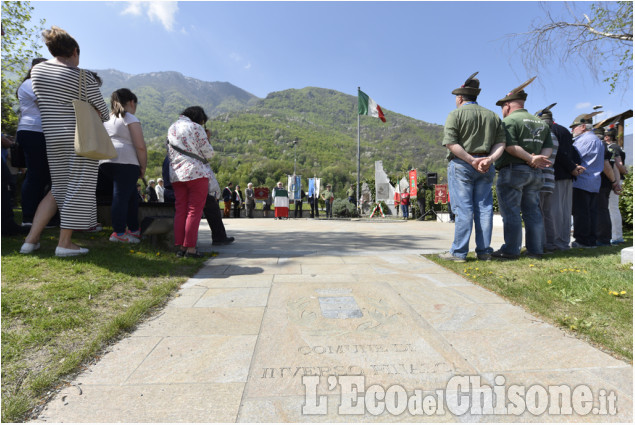 25 aprile nel segno del ricordo a Pinasca e Inverso Pinasca