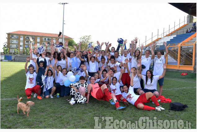 Calcio femminile: il Pinerolo di serie C vince il campionato 