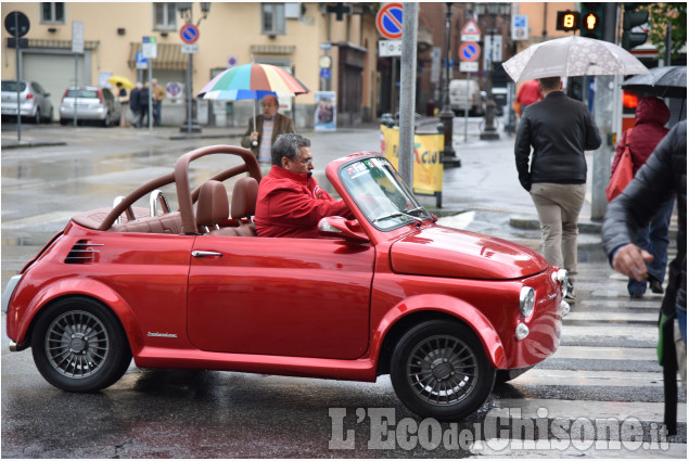 Pinerolo raduno delle auto 500