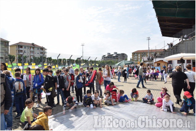Festa del progetto “Integriamoci” allo stadio di Pinerolo 