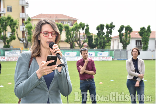 Festa del progetto “Integriamoci” allo stadio di Pinerolo 