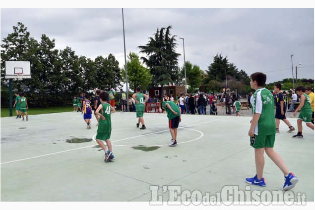 Frossasco, inaugurazione nuova area sportiva Parco Gra