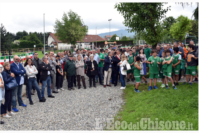 Frossasco, inaugurazione nuova area sportiva Parco Gra