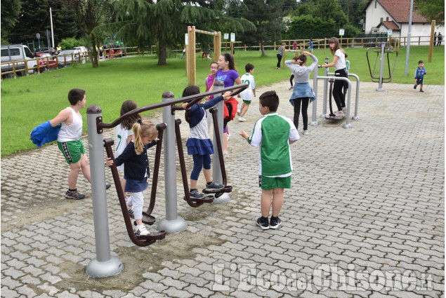 Frossasco, inaugurazione nuova area sportiva Parco Gra