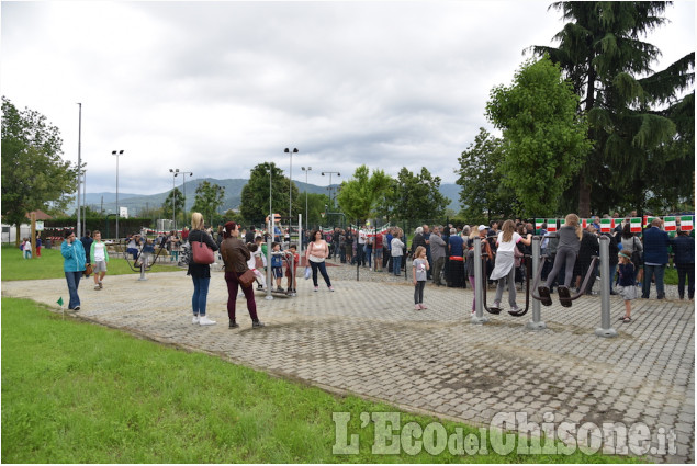 Frossasco, inaugurazione nuova area sportiva Parco Gra