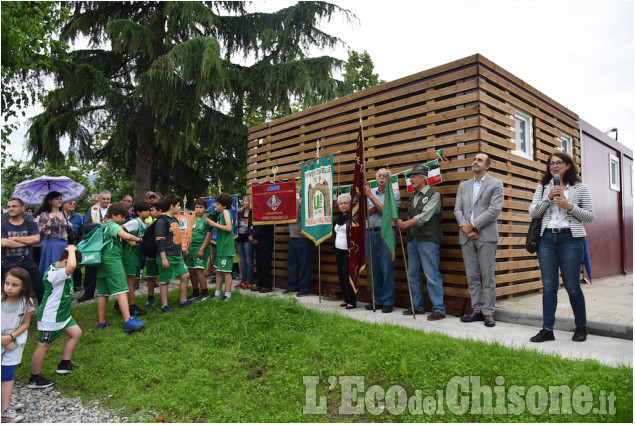 Frossasco, inaugurazione nuova area sportiva Parco Gra
