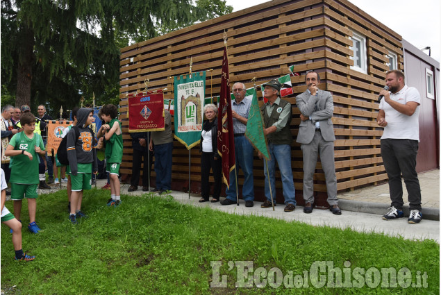 Frossasco, inaugurazione nuova area sportiva Parco Gra
