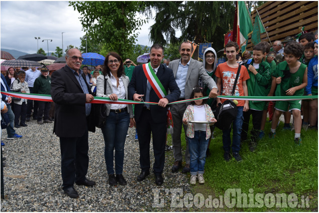 Frossasco, inaugurazione nuova area sportiva Parco Gra