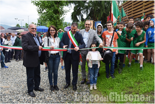 Frossasco, inaugurazione nuova area sportiva Parco Gra