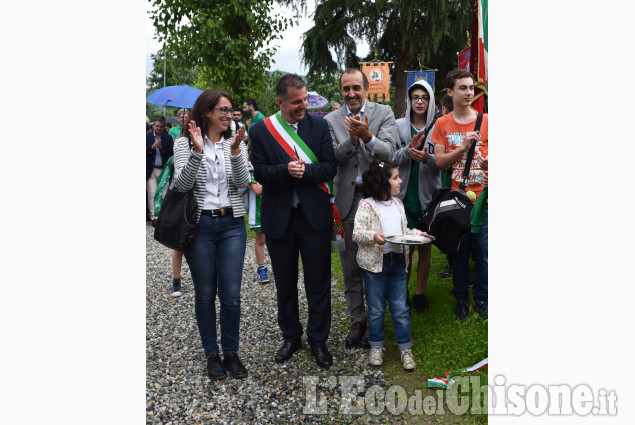 Frossasco, inaugurazione nuova area sportiva Parco Gra
