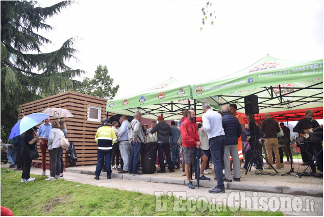 Frossasco, inaugurazione nuova area sportiva Parco Gra
