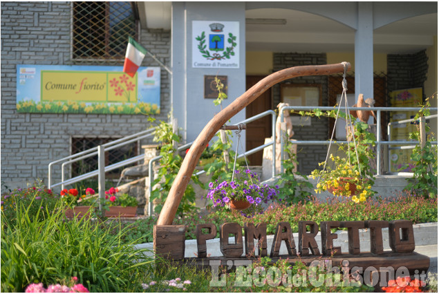 Pomaretto: il paese è pronto per Communities in bloom