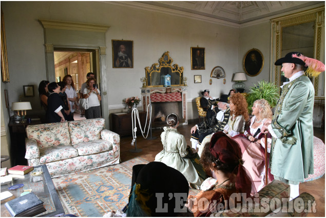 Famiglia Reale al castello di Osasco