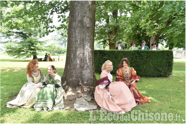 Famiglia Reale al castello di Osasco