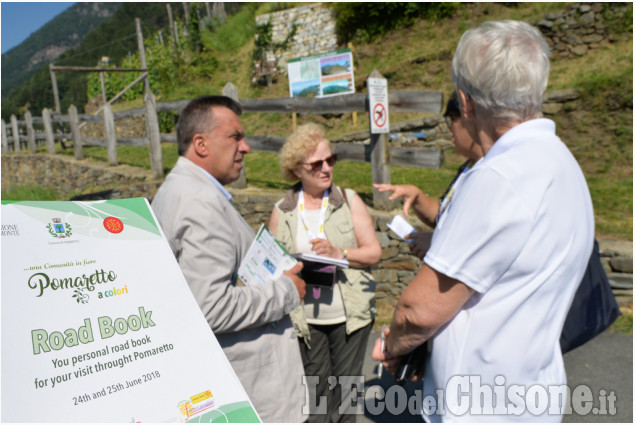 Community in bloom a Pomaretto: la seconda giornata dei giudici