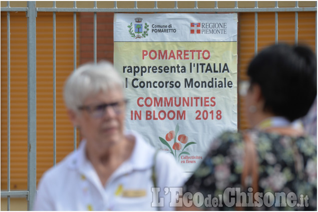 Community in bloom a Pomaretto: la seconda giornata dei giudici