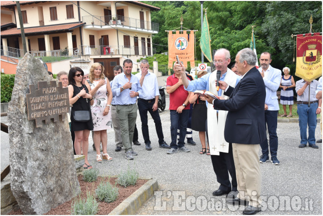 A Cantalupa una piazza dedicata alla Fidas