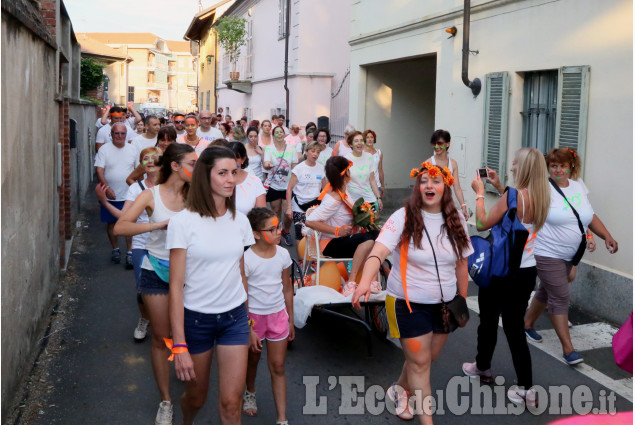 Candiolo: Walking Fitness Fluo Party, un successo targato Pro Loco 