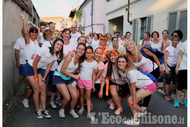 Candiolo: Walking Fitness Fluo Party, un successo targato Pro Loco 