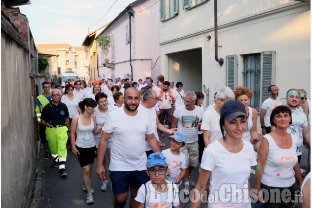 Candiolo: Walking Fitness Fluo Party, un successo targato Pro Loco 