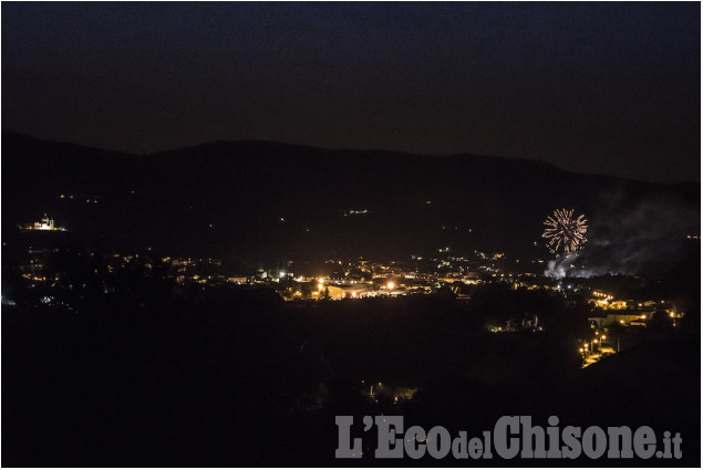 Villar Perosa: lo spettacolo dei fuochi