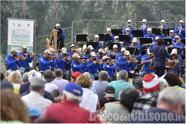 Il concerto di Ferragosto con vista sul Monviso