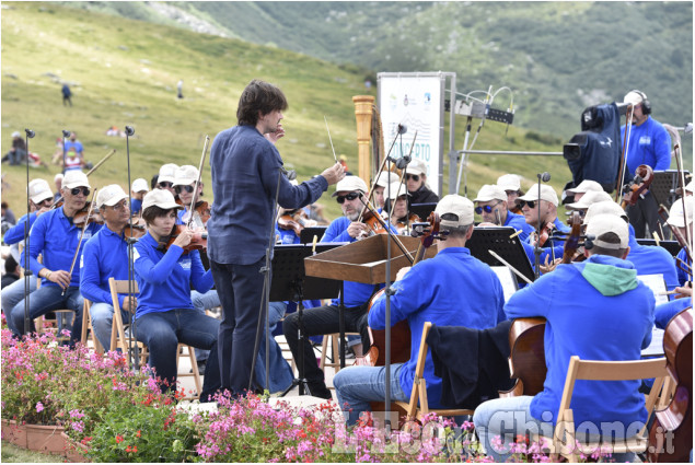 Il concerto di Ferragosto con vista sul Monviso