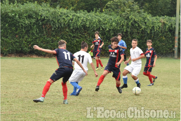 Calcio: derby Giovanissimi a Pinerolo, netta vittoria biancoblu 