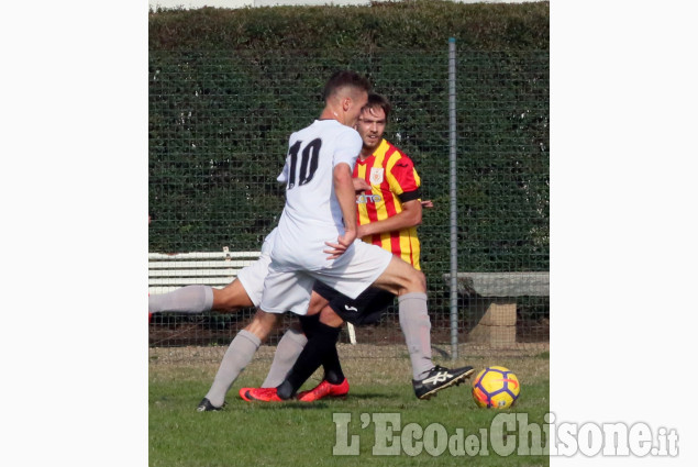 Calcio: a Pancalieri Villafranca vince il derby di Promozione a suon di gol 