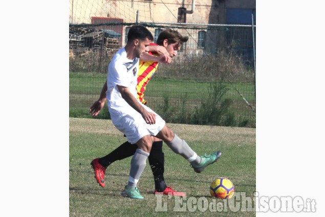 Calcio: a Pancalieri Villafranca vince il derby di Promozione a suon di gol 