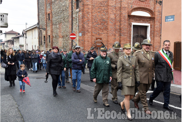 Frossasco  il nuovo Monumento ai Caduti,