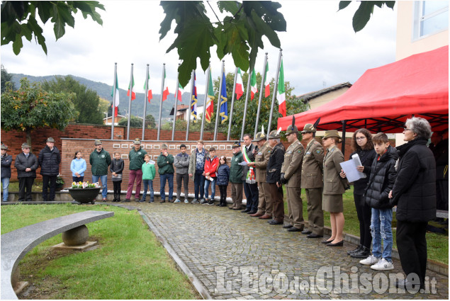 Frossasco  il nuovo Monumento ai Caduti,