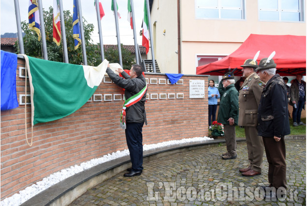 Frossasco  il nuovo Monumento ai Caduti,