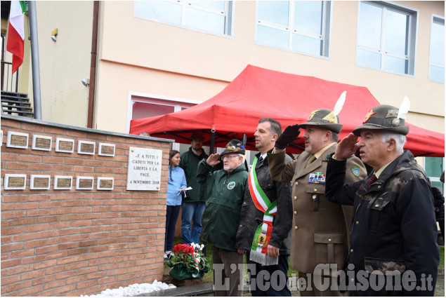 Frossasco  il nuovo Monumento ai Caduti,