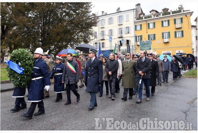 Pinerolo, le celebrazioni del 4 novembre