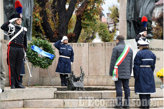 Pinerolo, le celebrazioni del 4 novembre