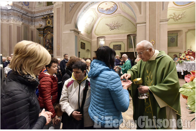 Bibiana: Messa dei saluti per don Martini