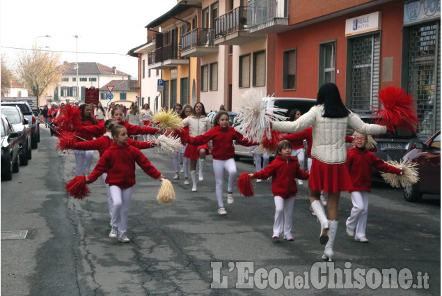 Piobesi: filarmonica e majorettes insieme per il concerto di S. Cecilia.