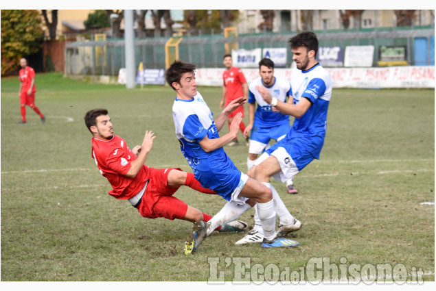 Calcio Eccellenza Pinerolo trova finalmente la vittoria nello scontro salvezza contro la Santostefanese.