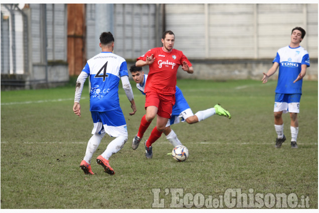 Calcio Eccellenza Pinerolo trova finalmente la vittoria nello scontro salvezza contro la Santostefanese.