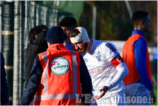 Calcio: il Pinerolo incappa in un’altra sconfitta a Vinovo, in casa Chisola. 