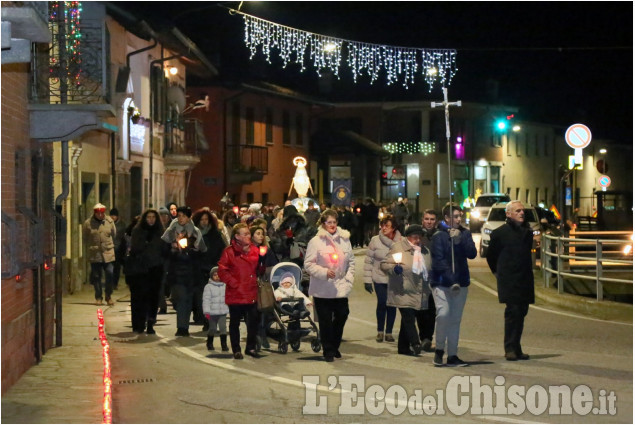 Virle: la suggestiva fiaccolata dell’Immacolata 