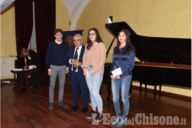 All&#039;Accademia di Musica di Pinerolo, la consegna delle borse di studio del Rotary Club Pinerolo