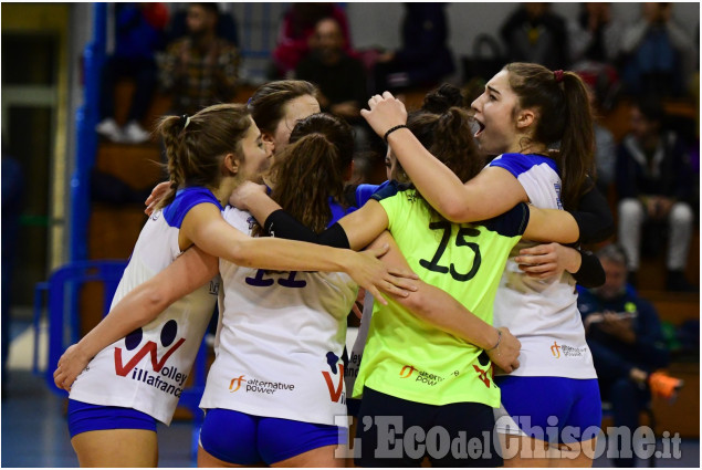 Volley serie D: Villafranca batte la capolista al tie-break