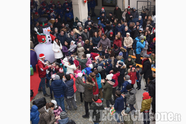 Frossasco: Babbo Natale in piazza