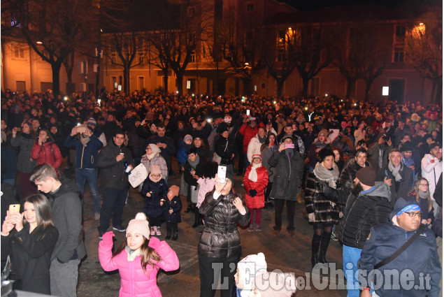 Pinerolo, capodanno in piazza, una bella festa